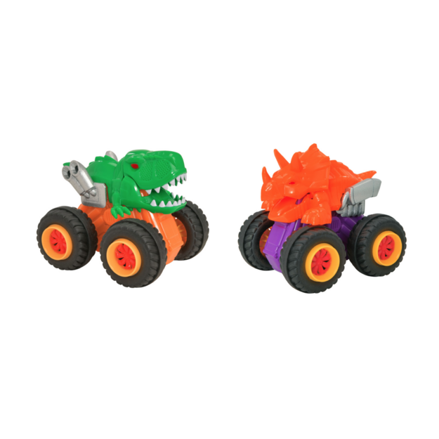 Teamsterz - Beast Machines 4 inch Power Jaws Die-Cast 2 Pack