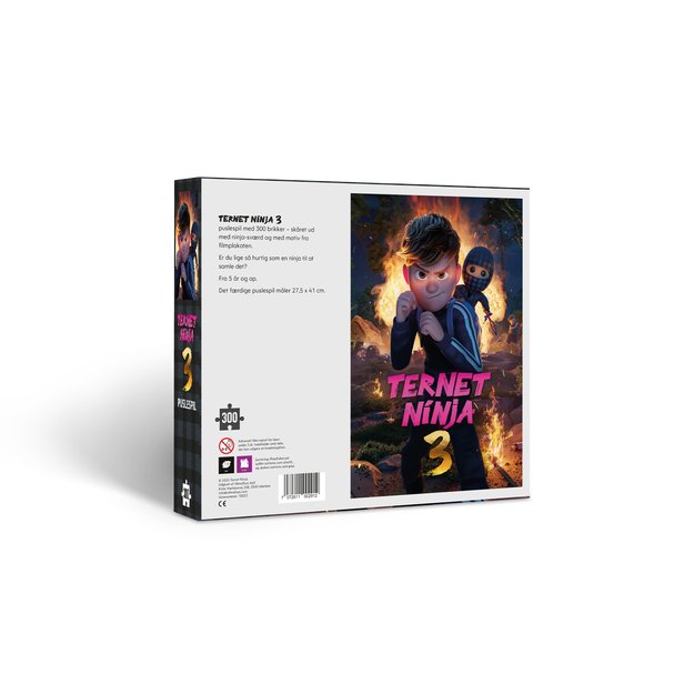 Ternet Ninja 3 - Puslespil 300 brikker