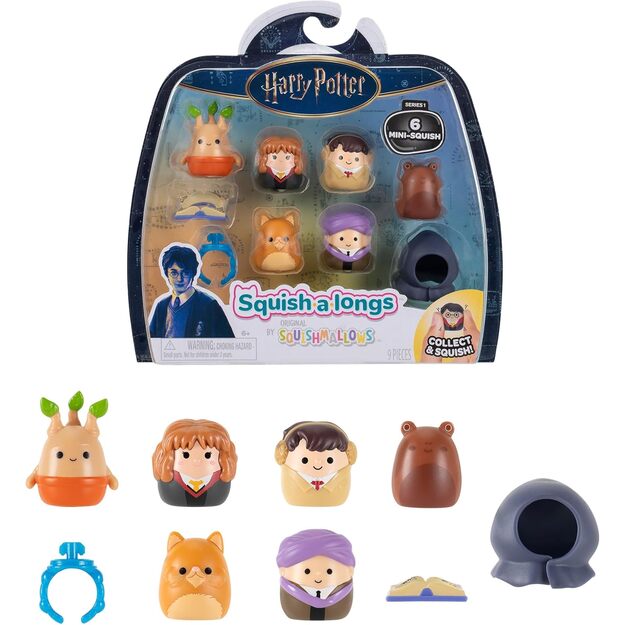 Squishalongs - Harry Potter 6 Pack Asst (2520274)