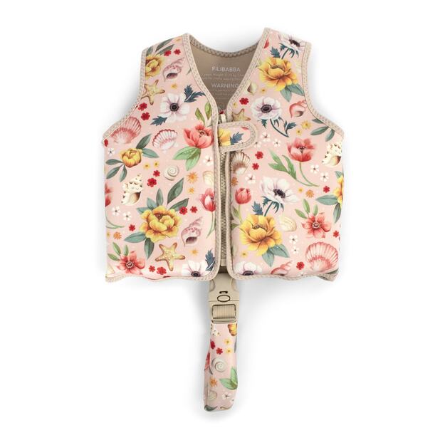Filibabba - Swim vest 1-2 years - Ocean Blossom (FI-03568)