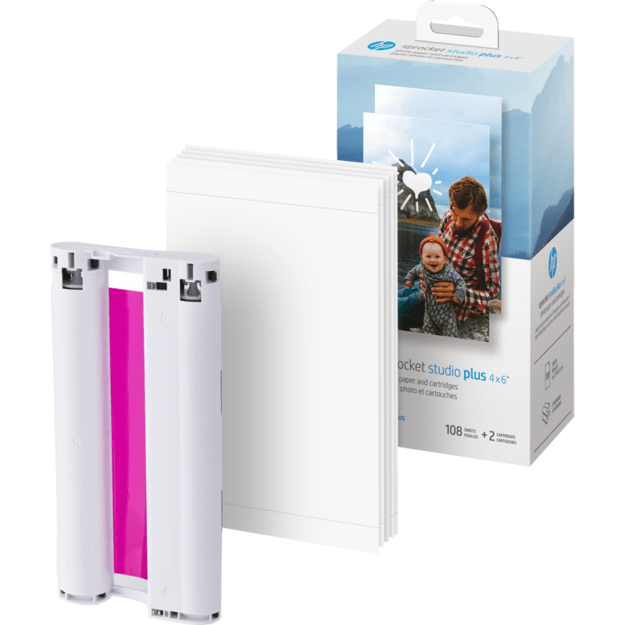 HP - Sprocket Studio Plus Cartridge 108-pack (HPIS4X6C108)