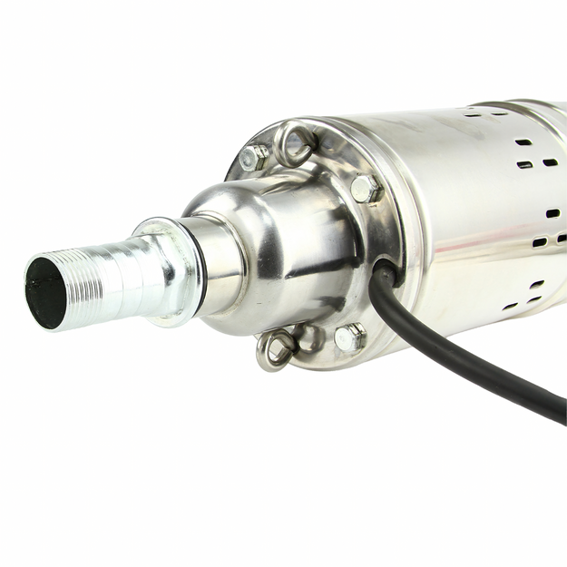 Giluminio šulinio sraigtinis vandens siurblys tvenkinio vandeniui, 1500 W, 2 m³/h efektyvumas