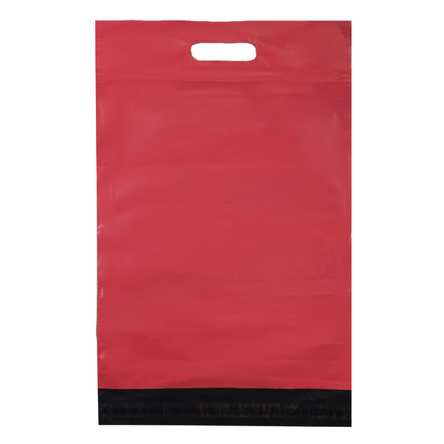 SARKANIE KURJERA POLI MAISINI AR ROKTURI 400x500+70 50 gab. PALDIES