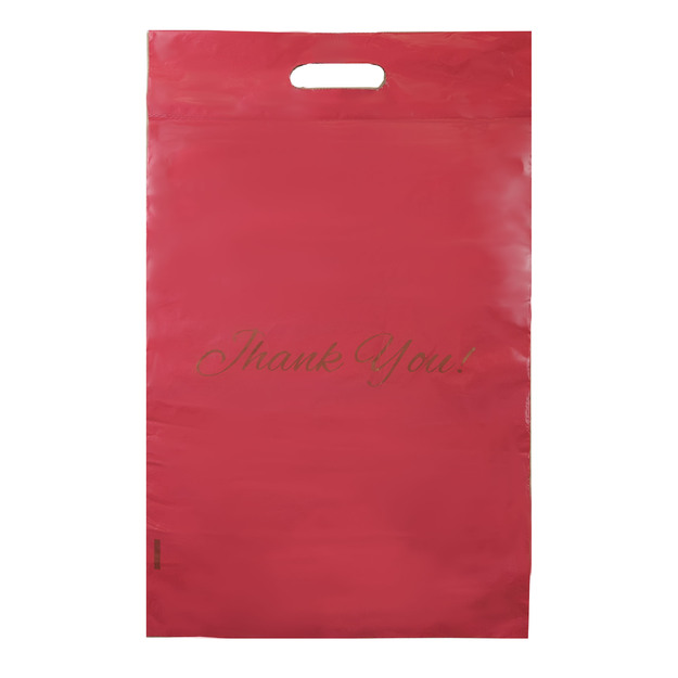 SARKANIE KURJERA POLI MAISINI AR ROKTURI 400x500+70 50 gab. PALDIES