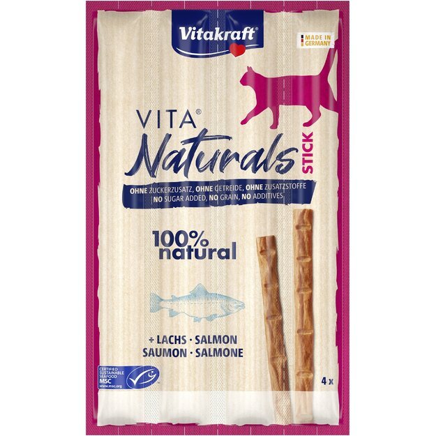 Vitakraft - Vita Naturals,Stick, Salmon MSC
