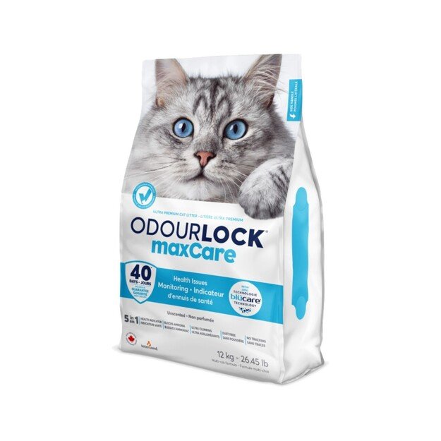 Intersand - Catlitter Odour Lock MaxCare 12kg - (77797921612)