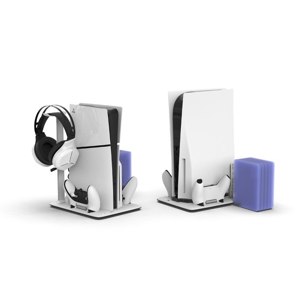 iMP Tech - DLX+LED Multi Function Charge and Cool Stand - Grey 1