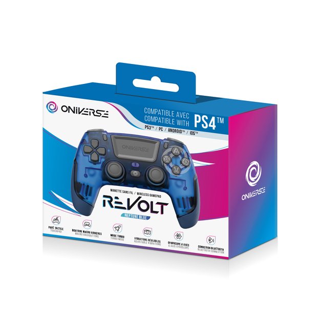 Oniverse Wireless Revolt Bluetooth Controller - Neptune Blue 5