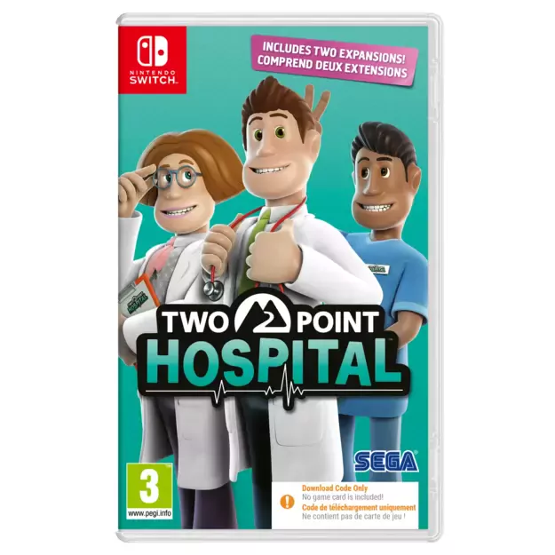 Two Point Hospital (Code in  a Box)
