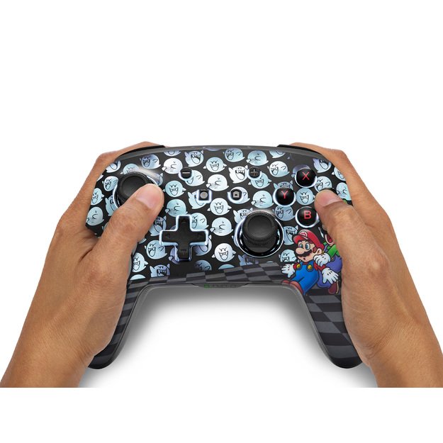 PowerA Enhanced Wireless Controller for Nintendo Switch with Lumectra – Mario Peek-A-Boo 10