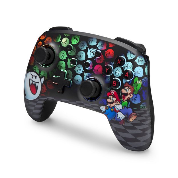 PowerA Enhanced Wireless Controller for Nintendo Switch with Lumectra – Mario Peek-A-Boo 3