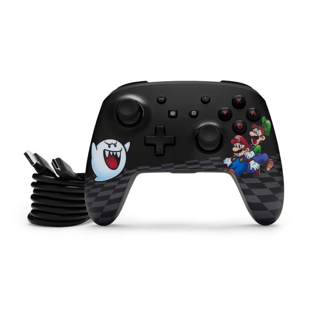 PowerA Enhanced Wireless Controller for Nintendo Switch with Lumectra – Mario Peek-A-Boo 5