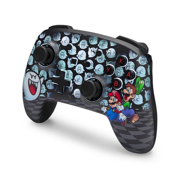 PowerA Enhanced Wireless Controller for Nintendo Switch with Lumectra – Mario Peek-A-Boo 9