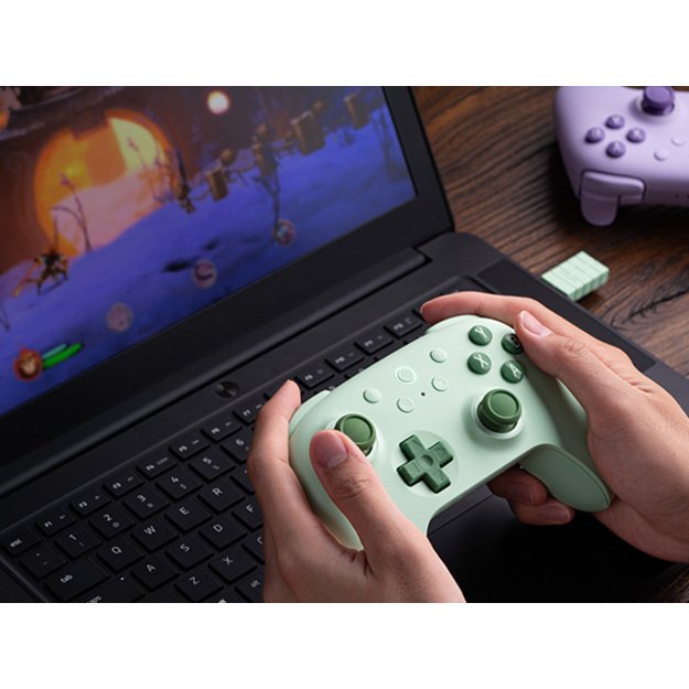 8BitDo Ultimate 2C Wireless Pad Green 9