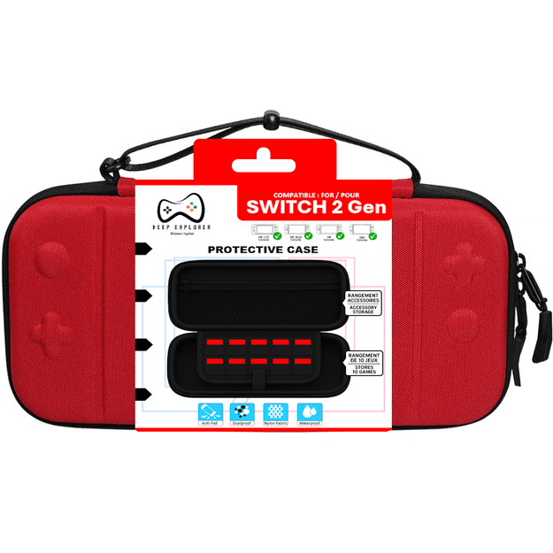 Deep Explorer - Protective case Red