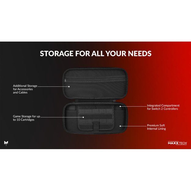 Premium Carry Case & Hyper Sentinel Bundle for Nintendo Switch & Switch 2 9