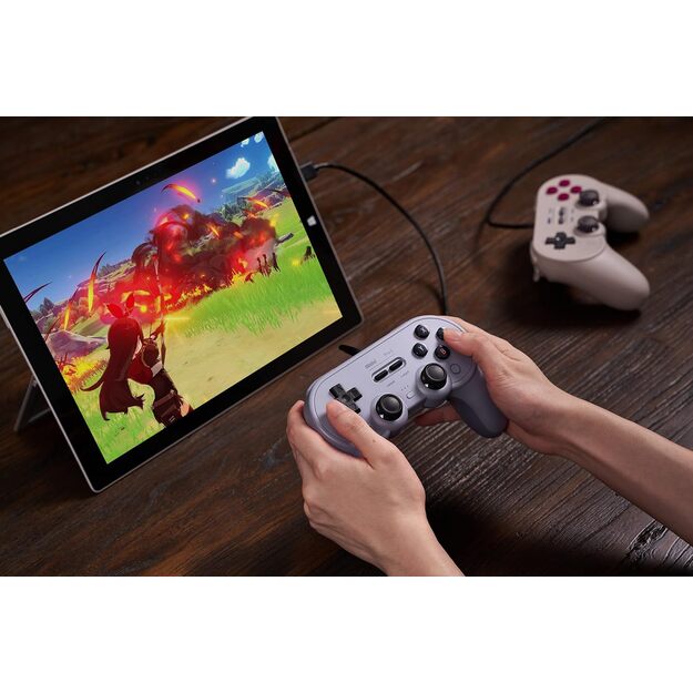 8BitDo Pro2 Wired Gamepad Grey Ed. 5