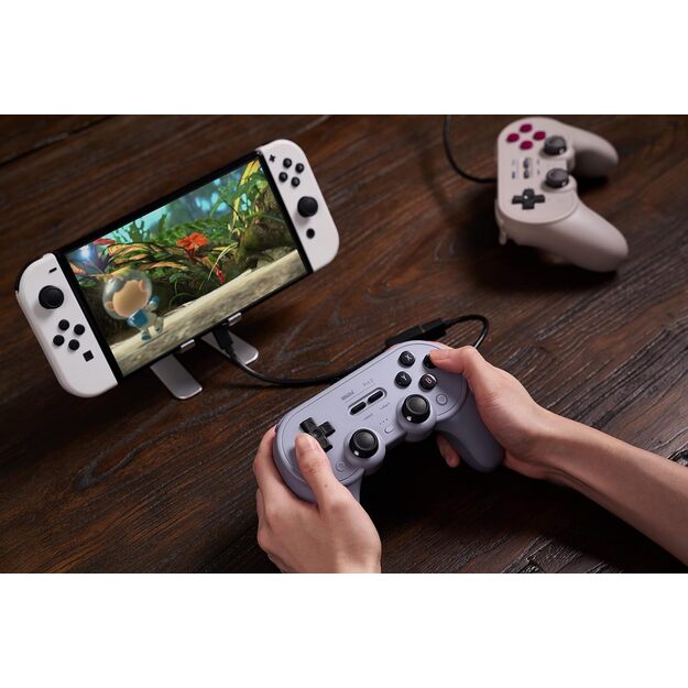 8BitDo Pro2 Wired Gamepad Grey Ed. 8