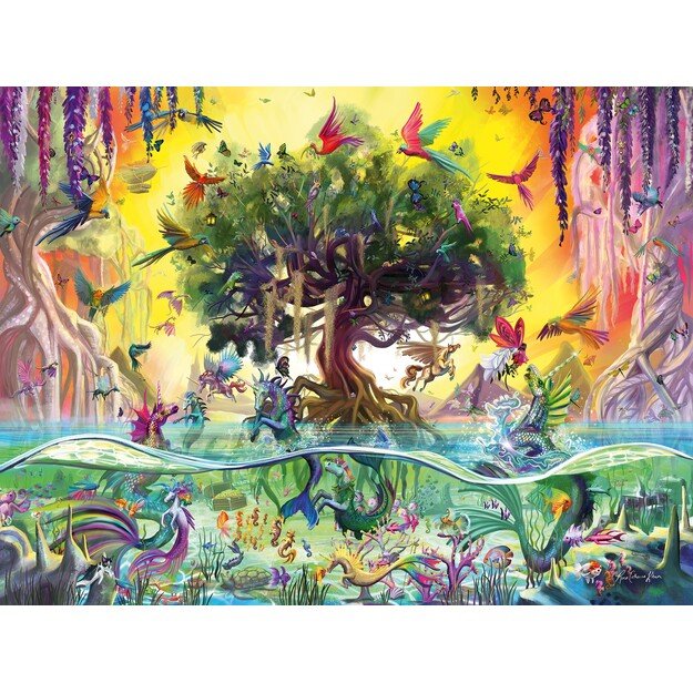 Ravensburger - Puzzle Sea Unicorn 1500p (12000798) 1