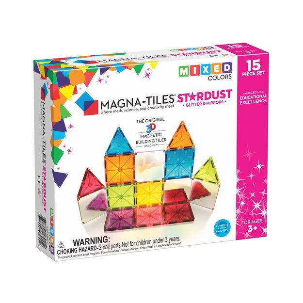 MAGNA-TILES - Stardust 15 Piece Set (90210)