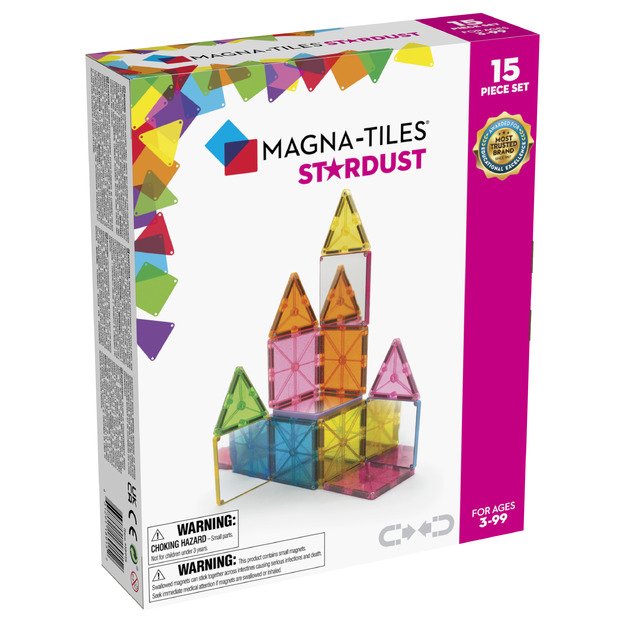 MAGNA-TILES - Stardust 15 Piece Set (90210) 13