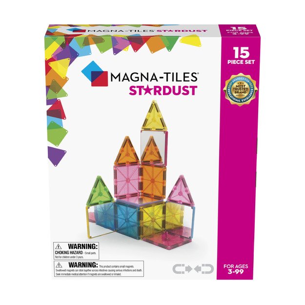 MAGNA-TILES - Stardust 15 Piece Set (90210) 2
