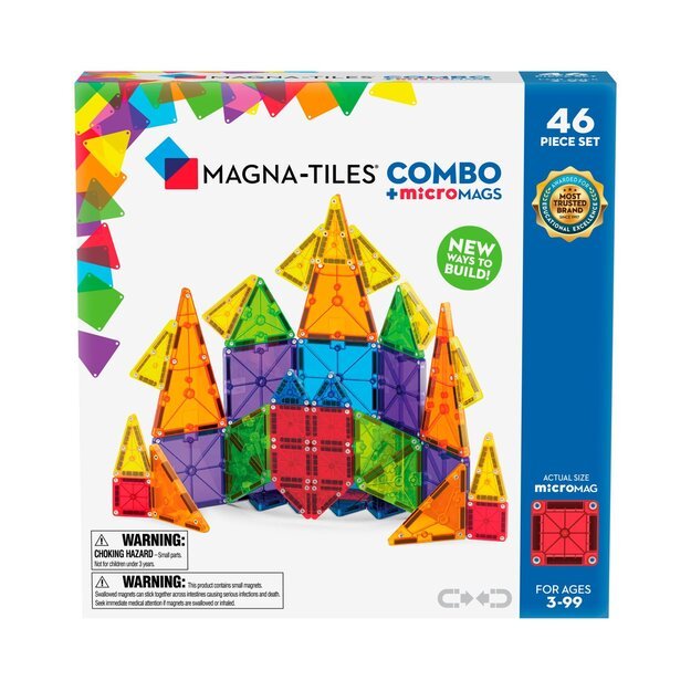 MAGNA-TILES  - microMAGS Combo 46 pcs (90293) 3