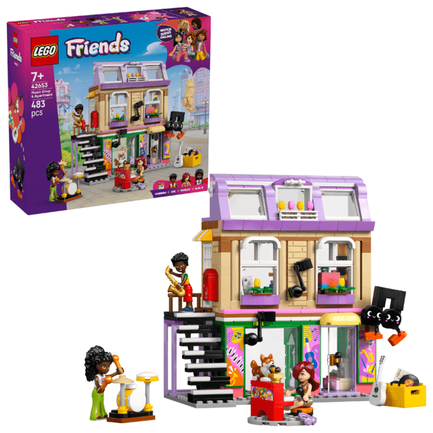 LEGO - LEGO Friends - Music Shop & Apartment (42653)