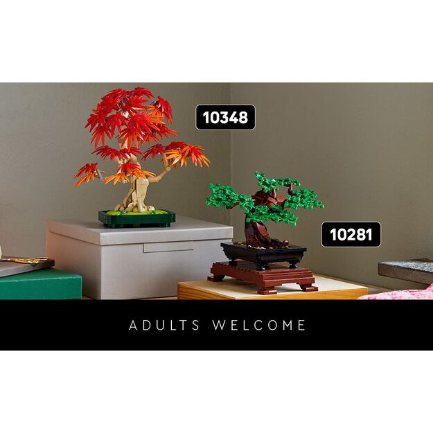 LEGO - Botanicals - Japanese Red Maple Bonsai Tree (10348) 4
