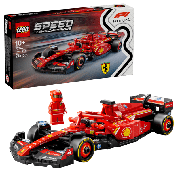 LEGO - Speed Champions - Ferrari SF-24 F1 Race Car (77242) 1