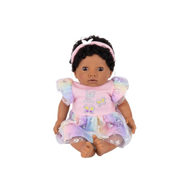 Tiny Treasure - Ethnic Doll Butterfly Rainbow Dress - (30633) 1