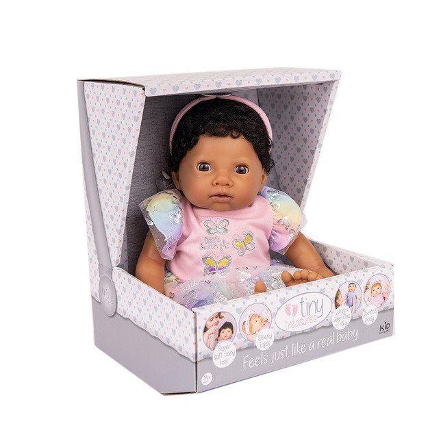 Tiny Treasure - Ethnic Doll Butterfly Rainbow Dress - (30633) 6