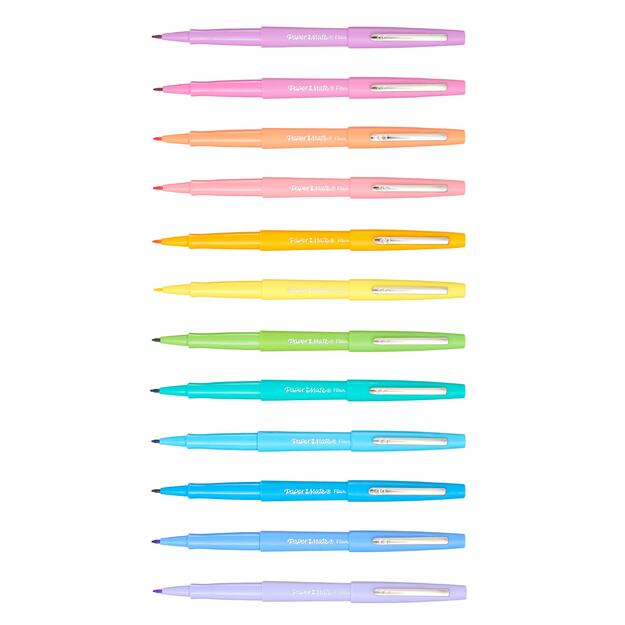Paper Mate - Flair Felt Tip Pens - Assorted Colours - Medium Tip (0.7 mm) - 16 Count 10