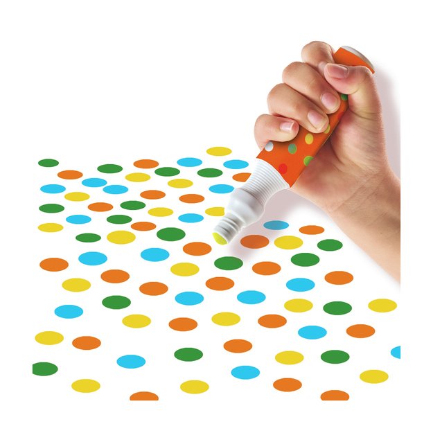 SES Creative - Dot Markers - 4 Colours XXL (S14600) 4