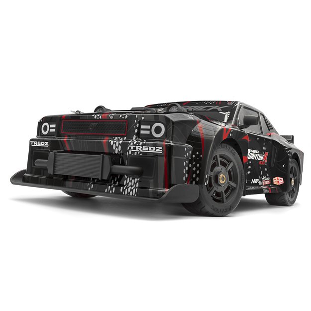 Maverick - QuantumR Flux 4S 1/8 4WD Muscle Car - Black/Red (150350) 1