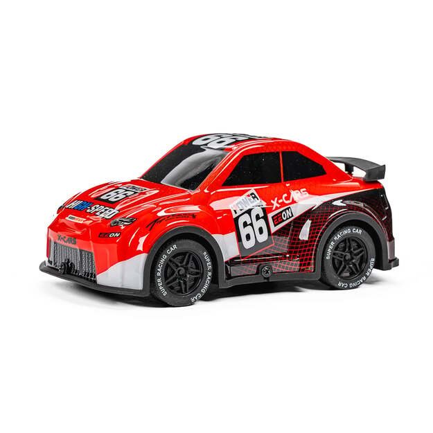 TEC-TOY - Mini Rally R/C 1:24 2,4GHz w/light, red (471275)