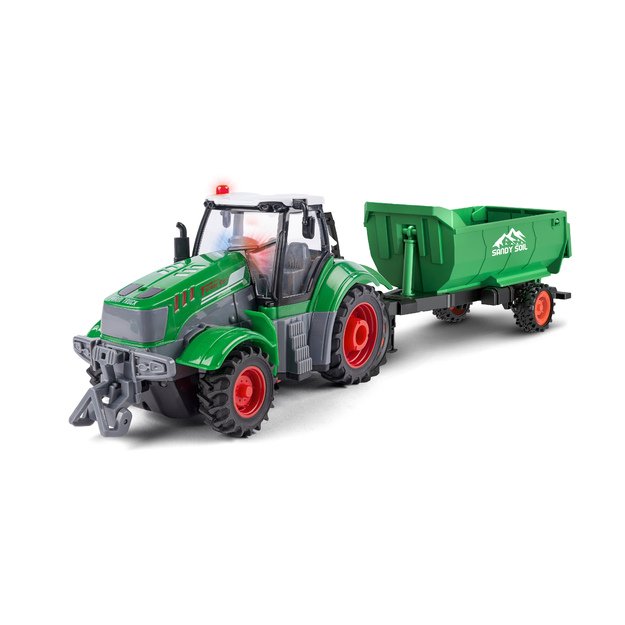 BULL - R/C Tractor w/ Trailer (41616) 3