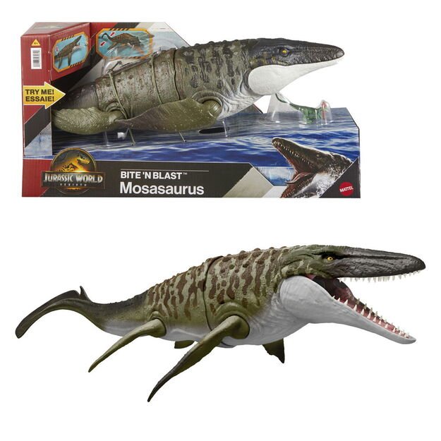 Jurassic World - Rebirth Bite & Blast Mosasaurus (JCH00) 7