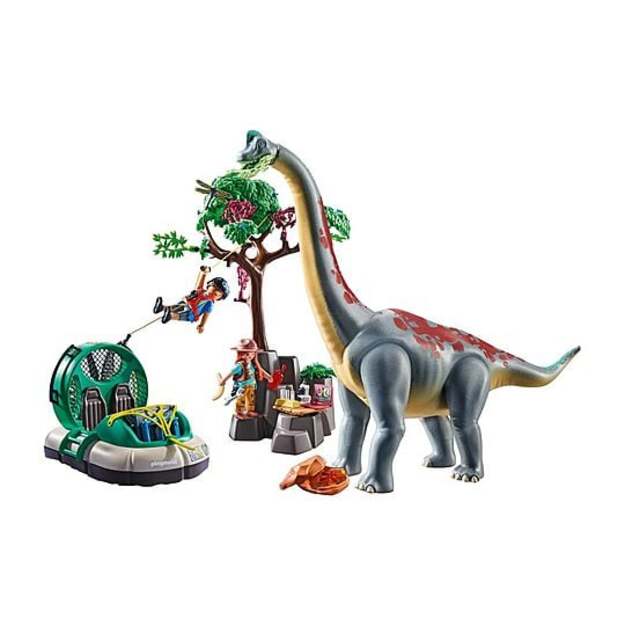 Playmobil - Brachiosaurus with Hovercraft (71819) 1