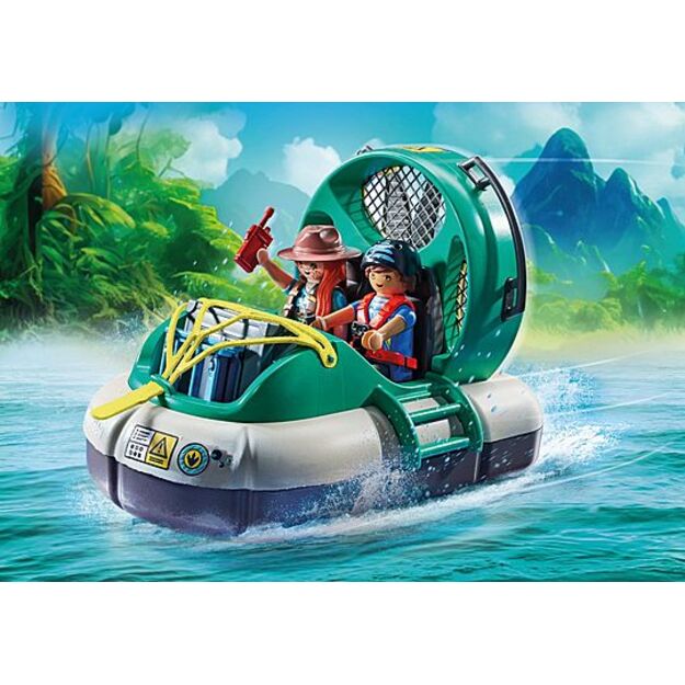 Playmobil - Brachiosaurus with Hovercraft (71819) 5