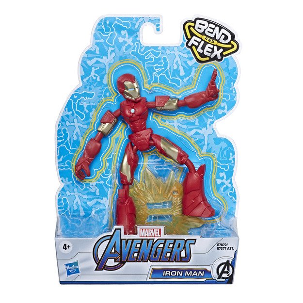 Avengers - Bend and Flex - Iron Man - 15 cm (E7870) 3