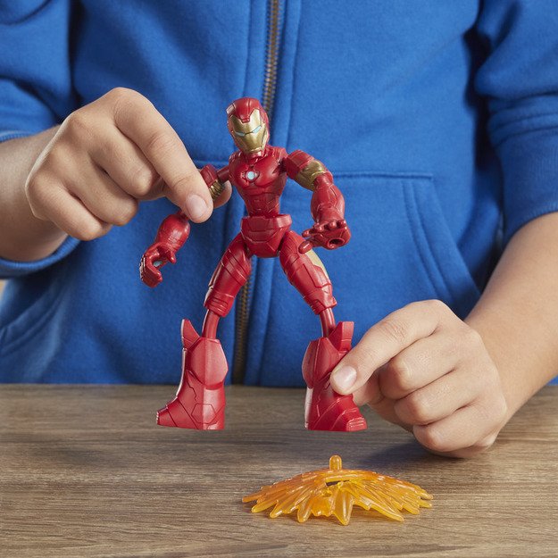 Avengers - Bend and Flex - Iron Man - 15 cm (E7870) 4