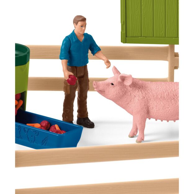 Schleich - Farm World - Large Farm with Animals and Accessories (42605) 7