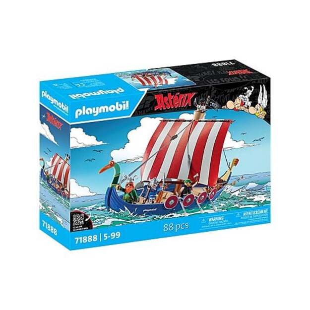 Playmobil - Asterix: Pirate Ship (71888)