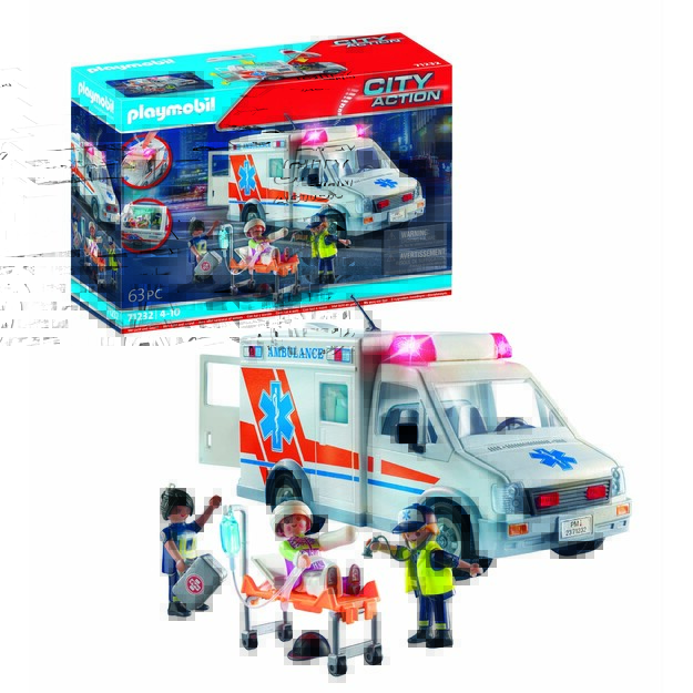 Playmobil - Action Heroes: Ambulance (71232)