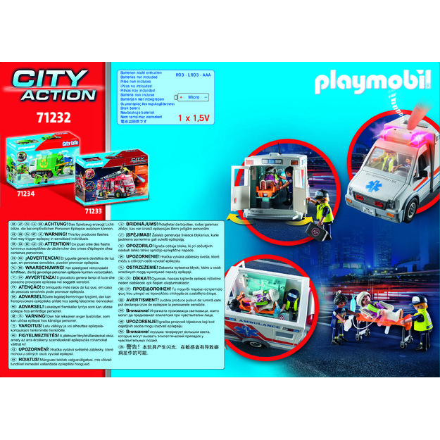 Playmobil - Action Heroes: Ambulance (71232) 5