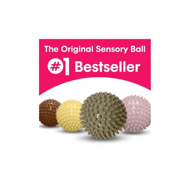 Edushape - Sensory balls - small - 10 cm - 4 pcs - without air (E705174DBC) 1