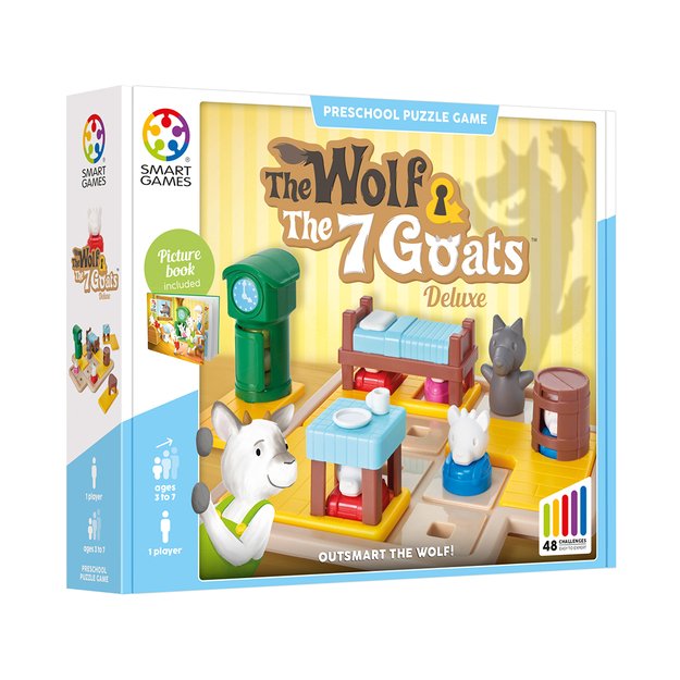 SmartGames: Wolf & The 7 goats (Nordic) (SG2669)