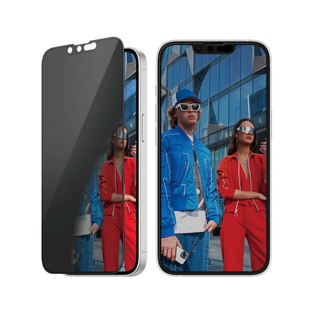 PanzerGlass - Privacy Screen Protection - iPhone 16e - 14 - 13 - 13 Pro - Ultra-Wide Fit 3