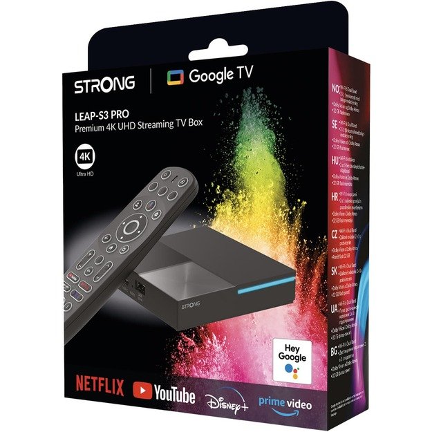 STRONG - S3 PRO Google TV box 4K 7